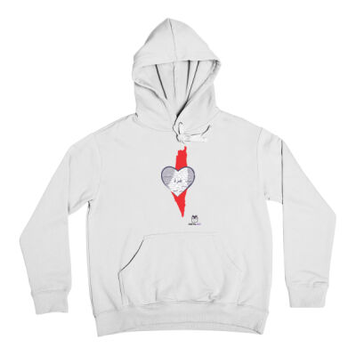 Palestine map design featuring the city of Gaza with Arabic calligraphy- تصميم خريطة فلسطين يظهر مدينة غزة بالخط العربي Thumbnail